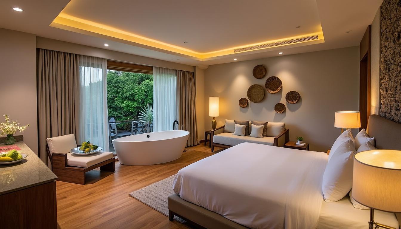 offrez-vous une escapade relaxante dans une chambre d'hôtes avec spa. découvrez les bienfaits d'un séjour dédié au bien-être, alliant confort et sérénité pour recharger vos batteries et vous évader du quotidien.